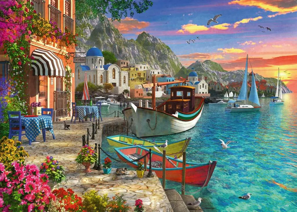 1000 PC Grandiose Greece Puzzle