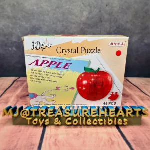 3D Red Apple Crystal Puzzle (44 pcs)