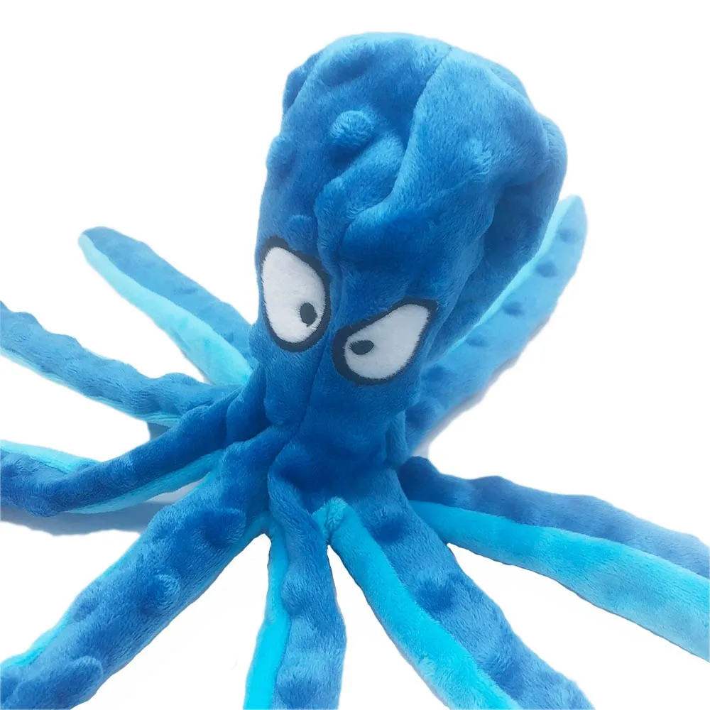 8 Legs Octopus Stuffed Plush Squeaky Toy