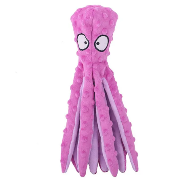 8 Legs Octopus Stuffed Plush Squeaky Toy