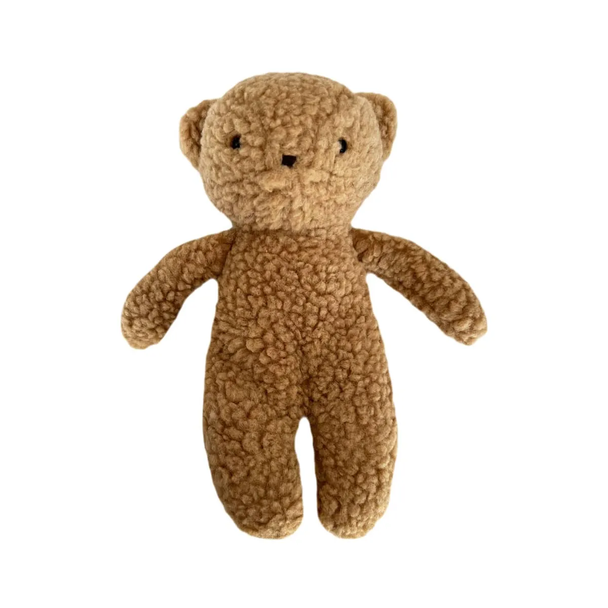 Alimrose Charlie Sherpa Baby Bear - Caramel