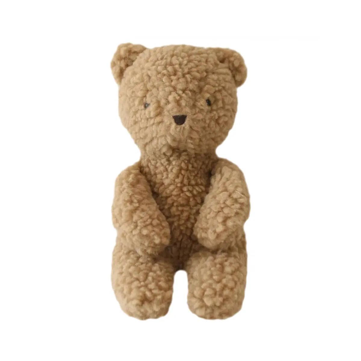 Alimrose Charlie Sherpa Baby Bear - Caramel