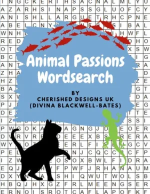 Animal Passions Word Search: Puzzle Book For Adults