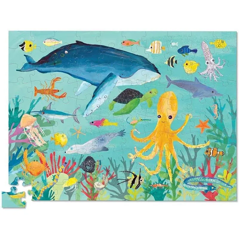 Animal Puzzle 100pc - Ocean Animals