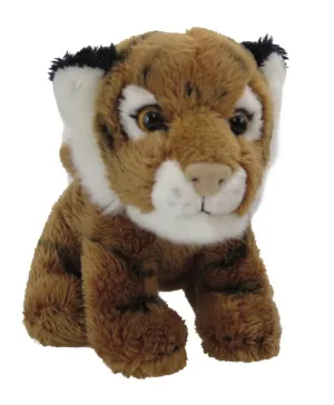 Antics Soft Touch Wild Animals 15cm Baby Brown Tiger