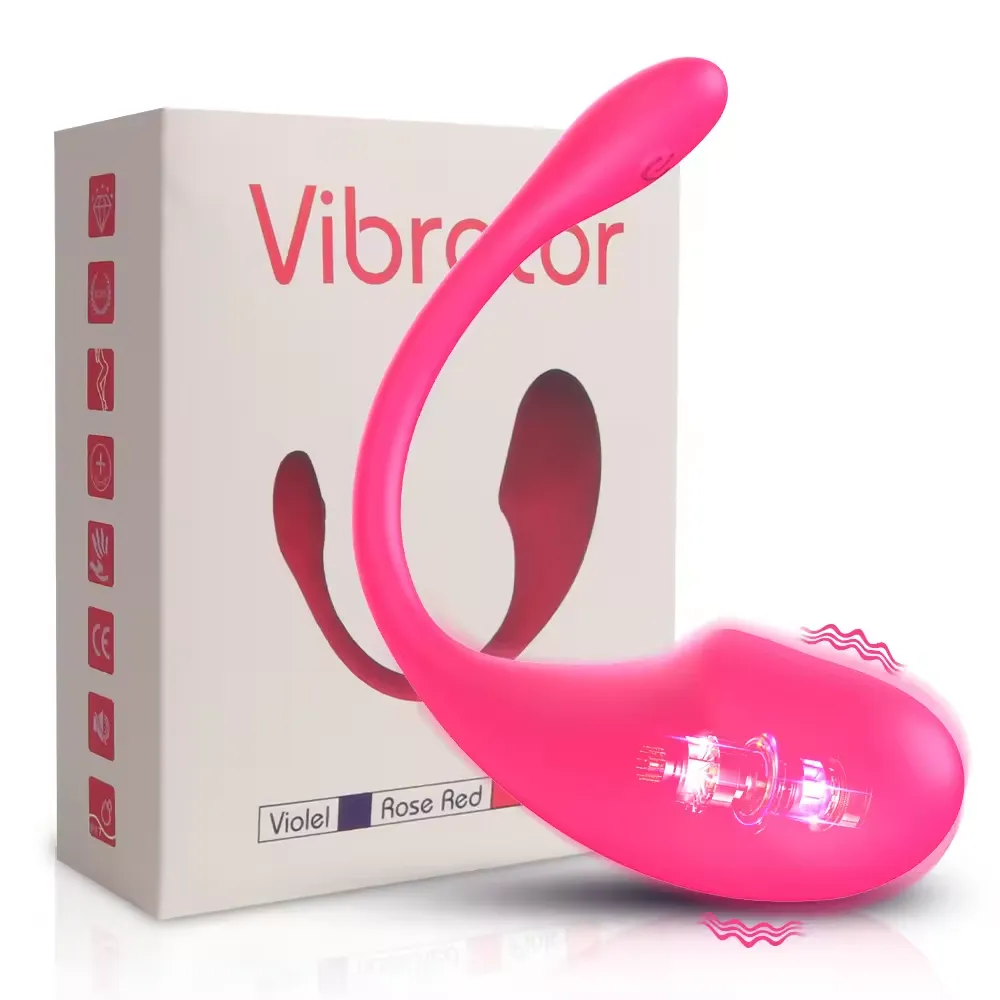 App controlled rechargeable love egg vibrator