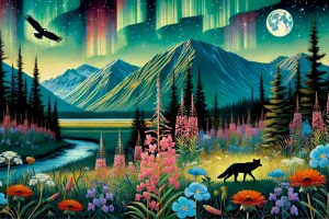 Aurora Wonders | Lake Clark National Park, Alaska | 250, 500, 1000 Pieces