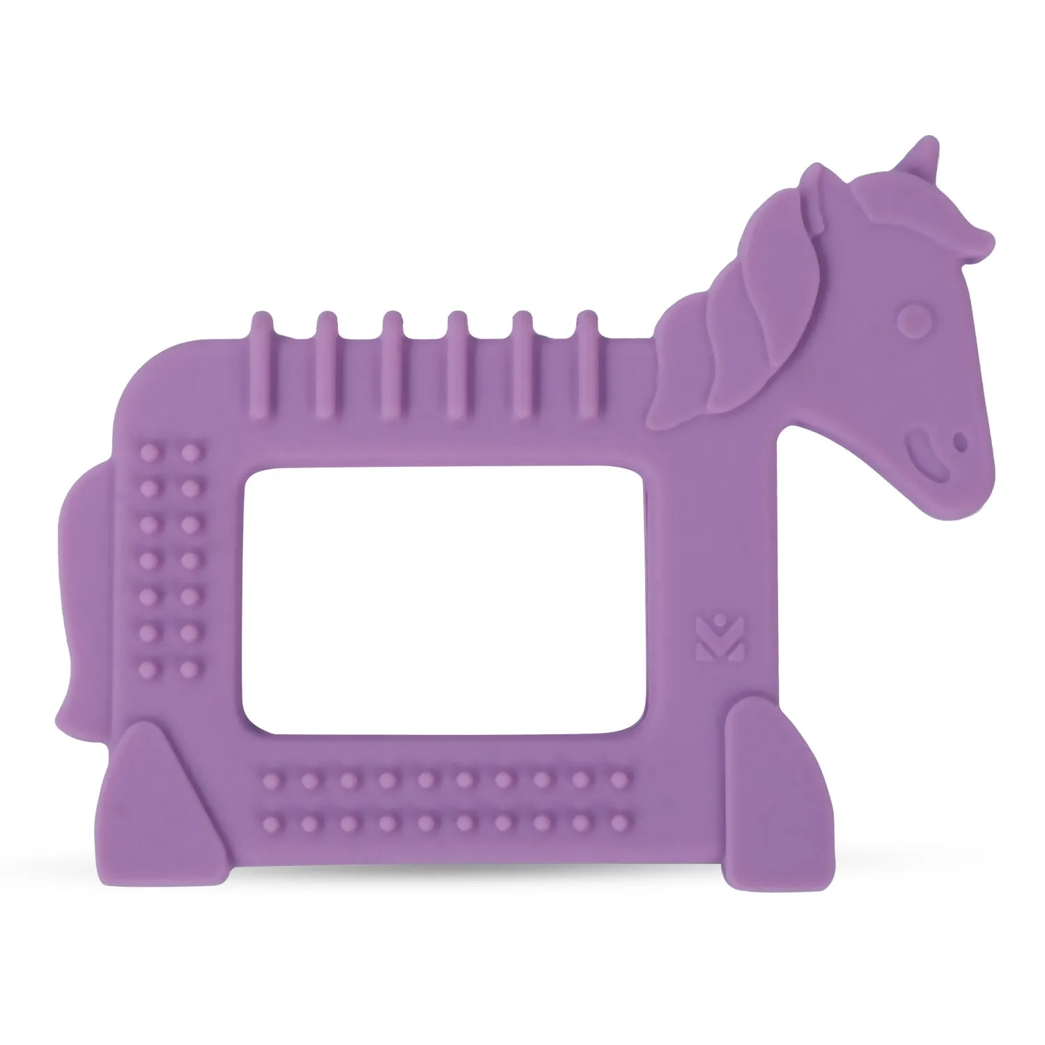 Baby Moo Unicorn Soothing Silicon Teether BPA And Toxin Free - Purple