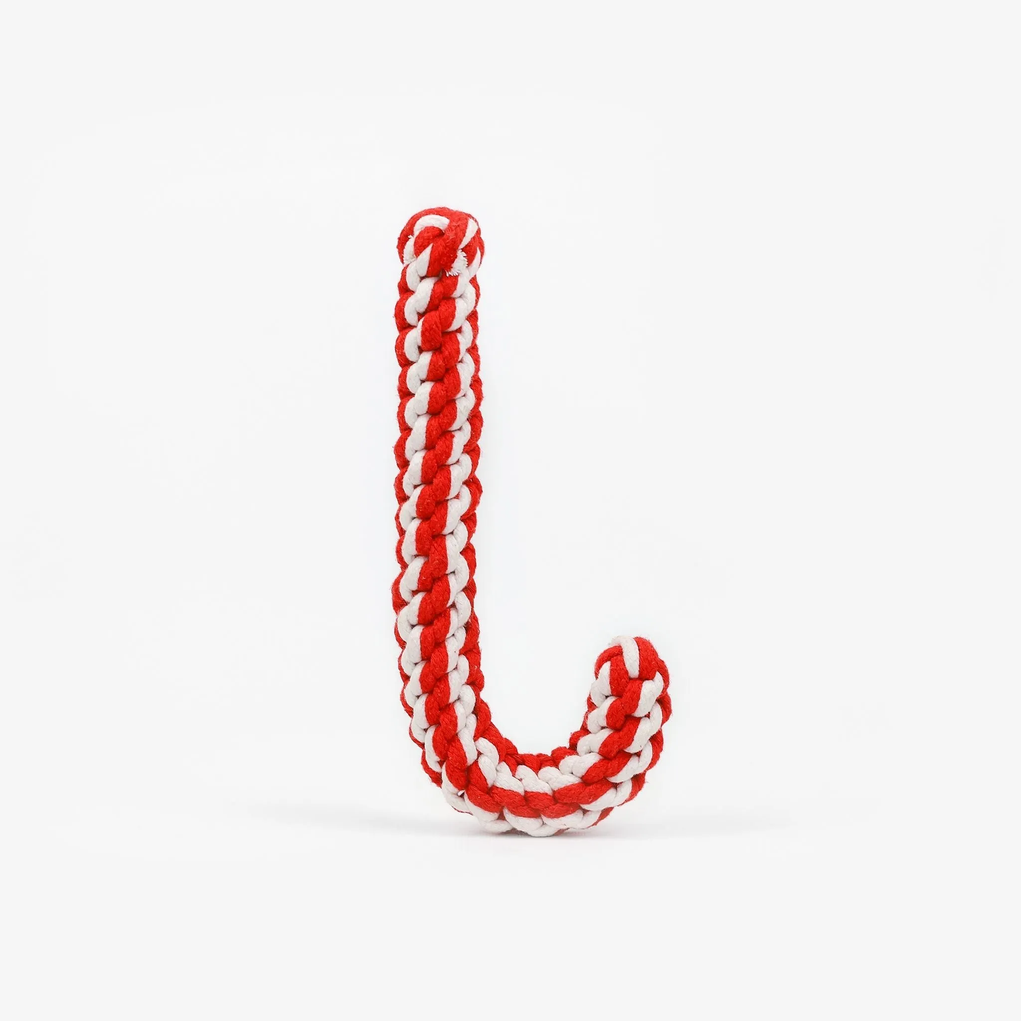 Braided Candy Cane Pet Rope Toy