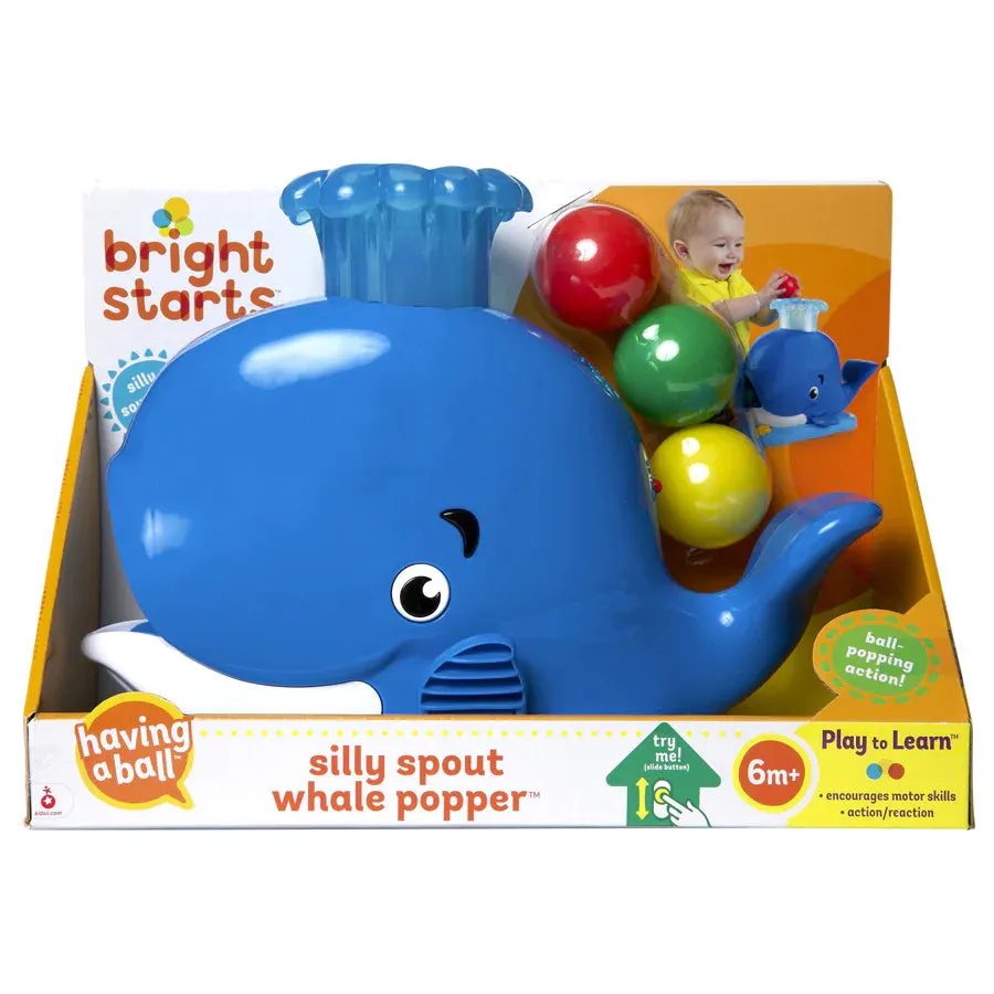 Bright Starts Silly Spout Whale Popper