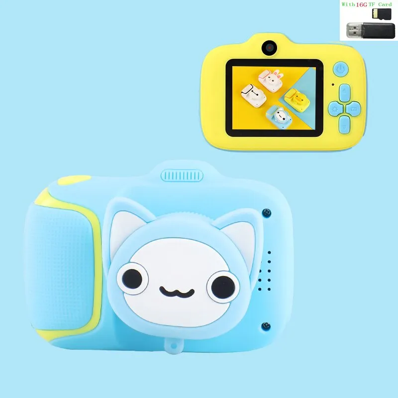 Cartoon Digital Camera Kids Toys Children Educational Toy Photography Training Accessories Birthday Gift Camera Toy for Children