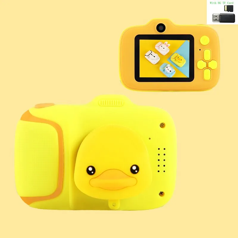 Cartoon Digital Camera Kids Toys Children Educational Toy Photography Training Accessories Birthday Gift Camera Toy for Children