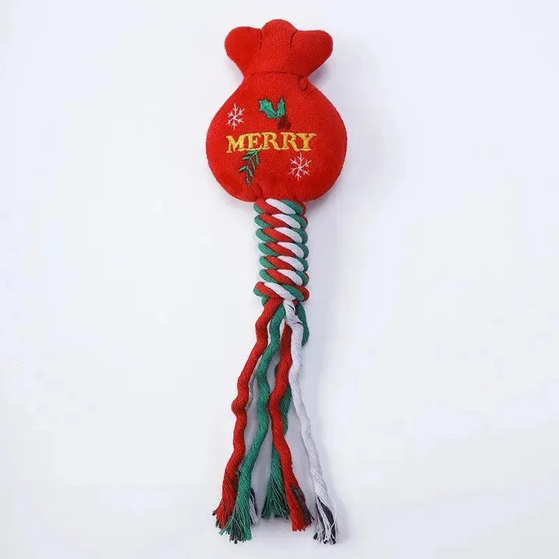 Christmas Fun Chew Toys for Furry Friends