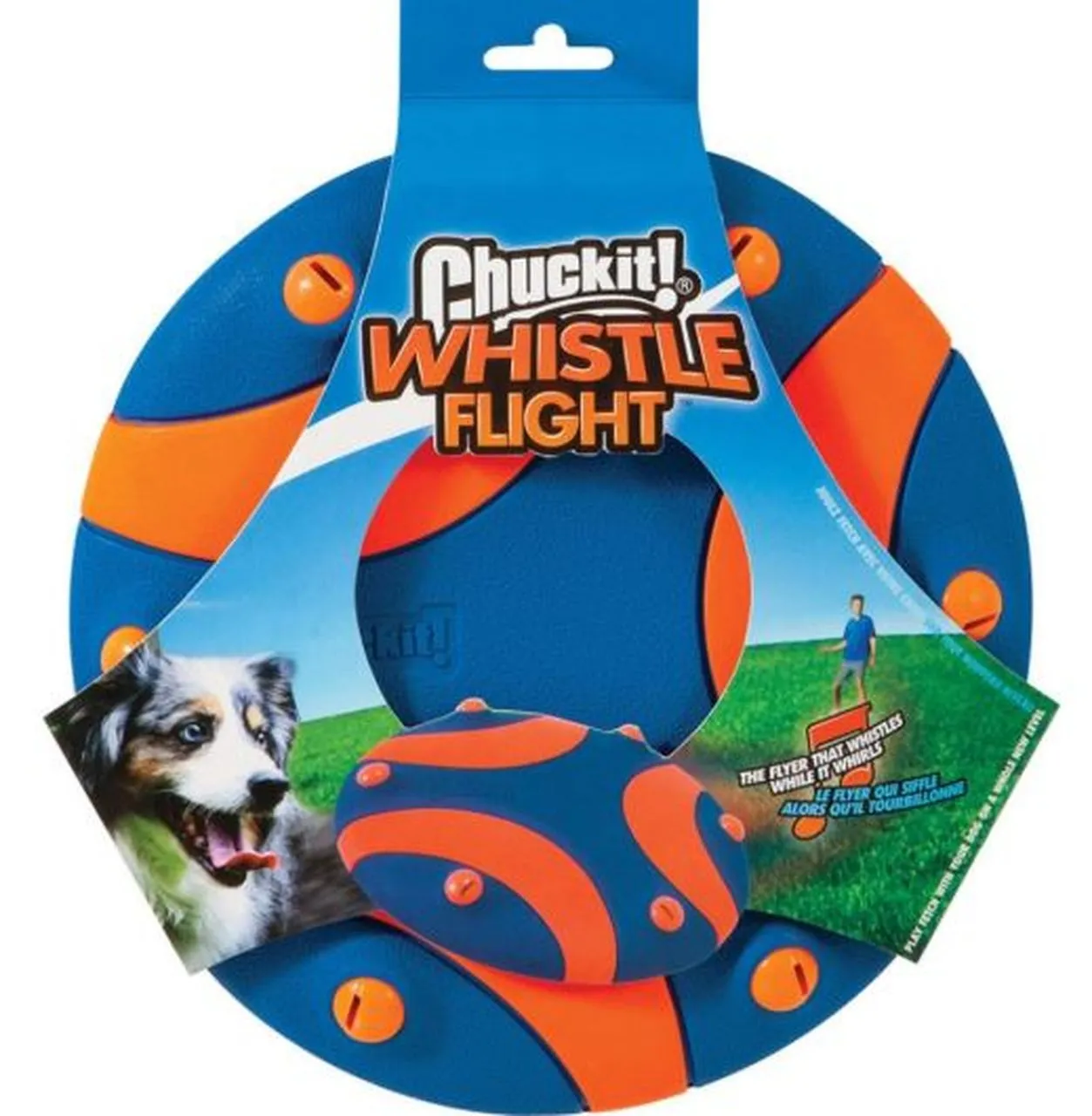 Chuckit! Whistle Flyer Dog Toy