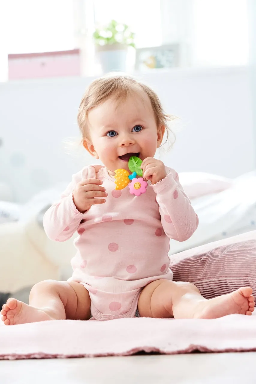 Clutching Toy Petal Silicon Teether