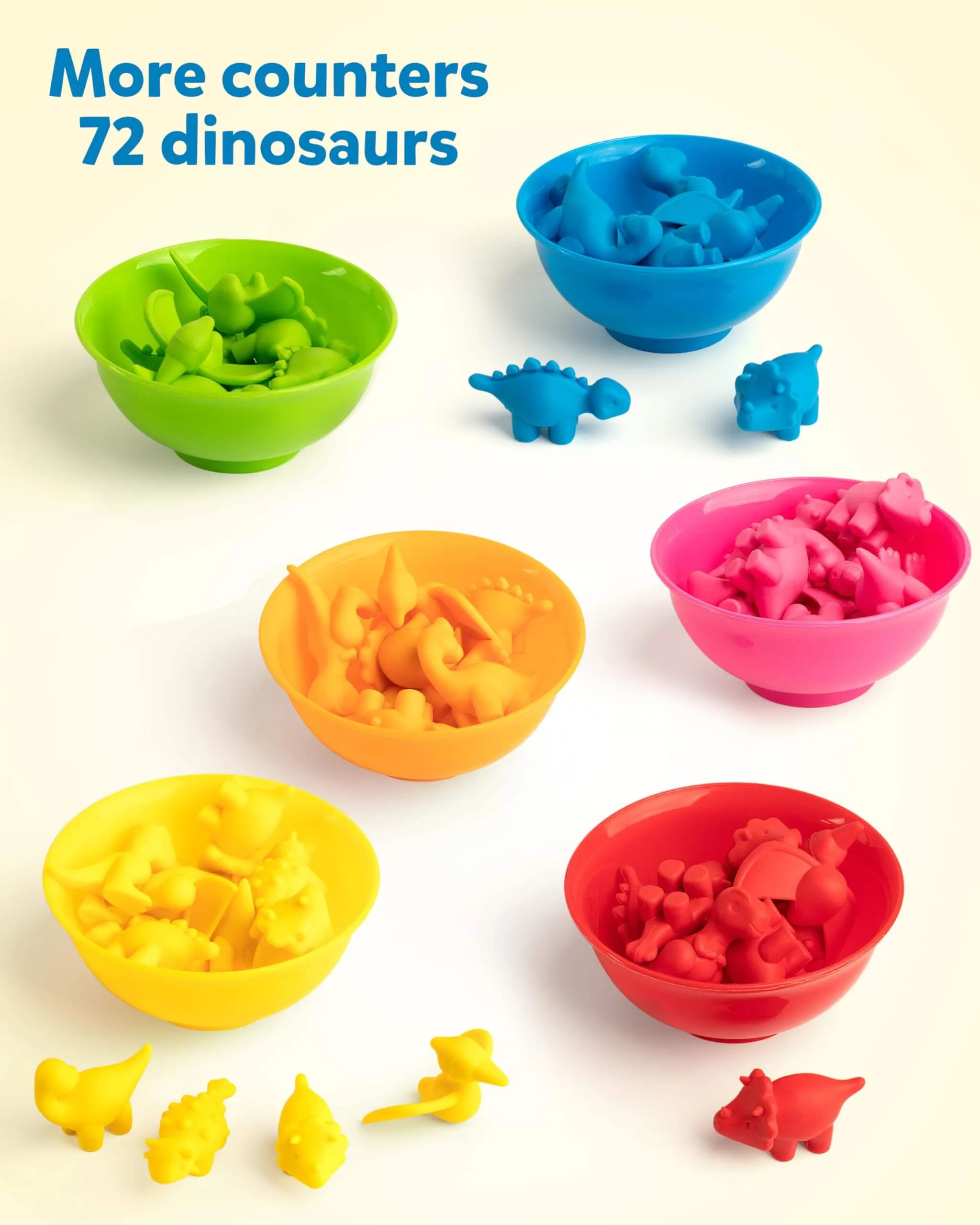 Counting Dinosaur Sorting Toy Set