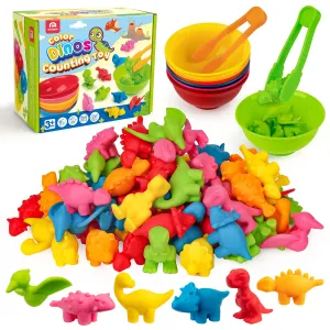 Counting Dinosaur Sorting Toy Set