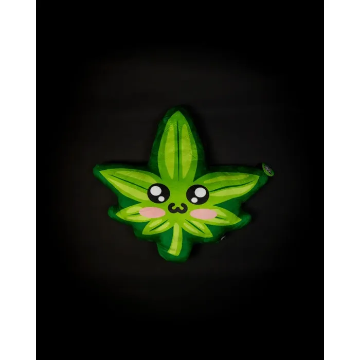 Cute Kawaii Weed Leaf Cushion