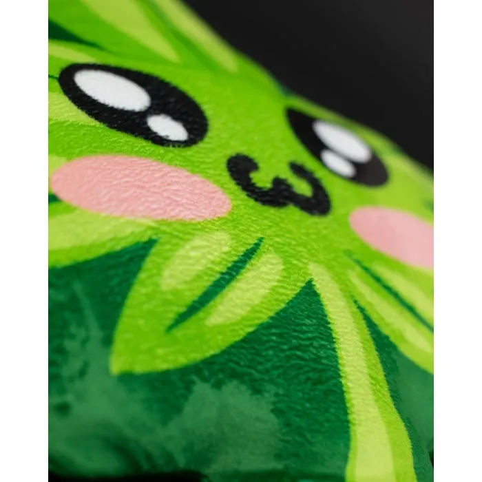 Cute Kawaii Weed Leaf Cushion