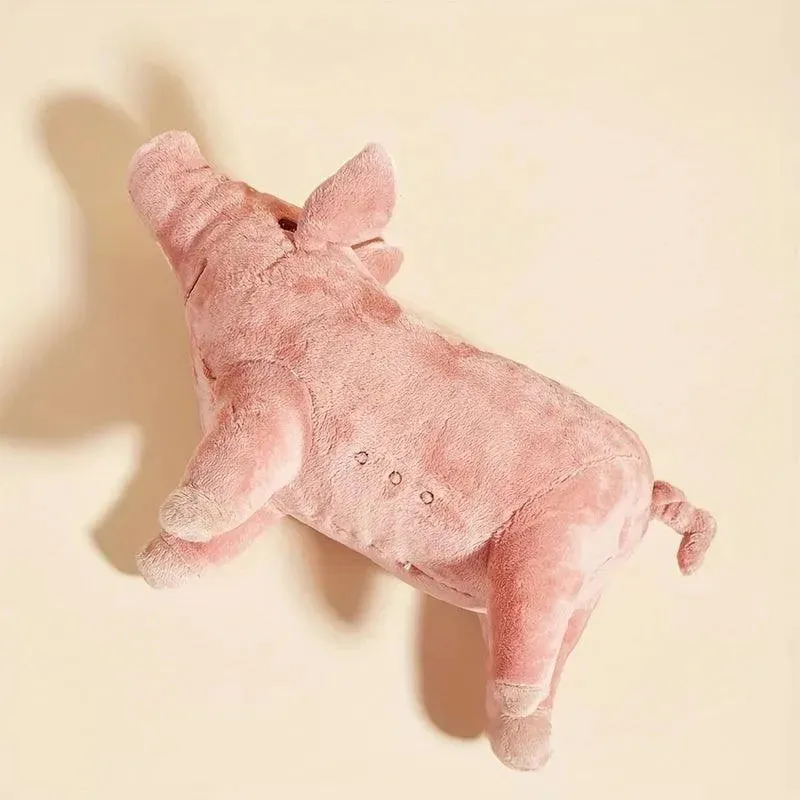 Cute Pig Squeaky Plush Toy - Durable Dog Chew & Teeth Grinding