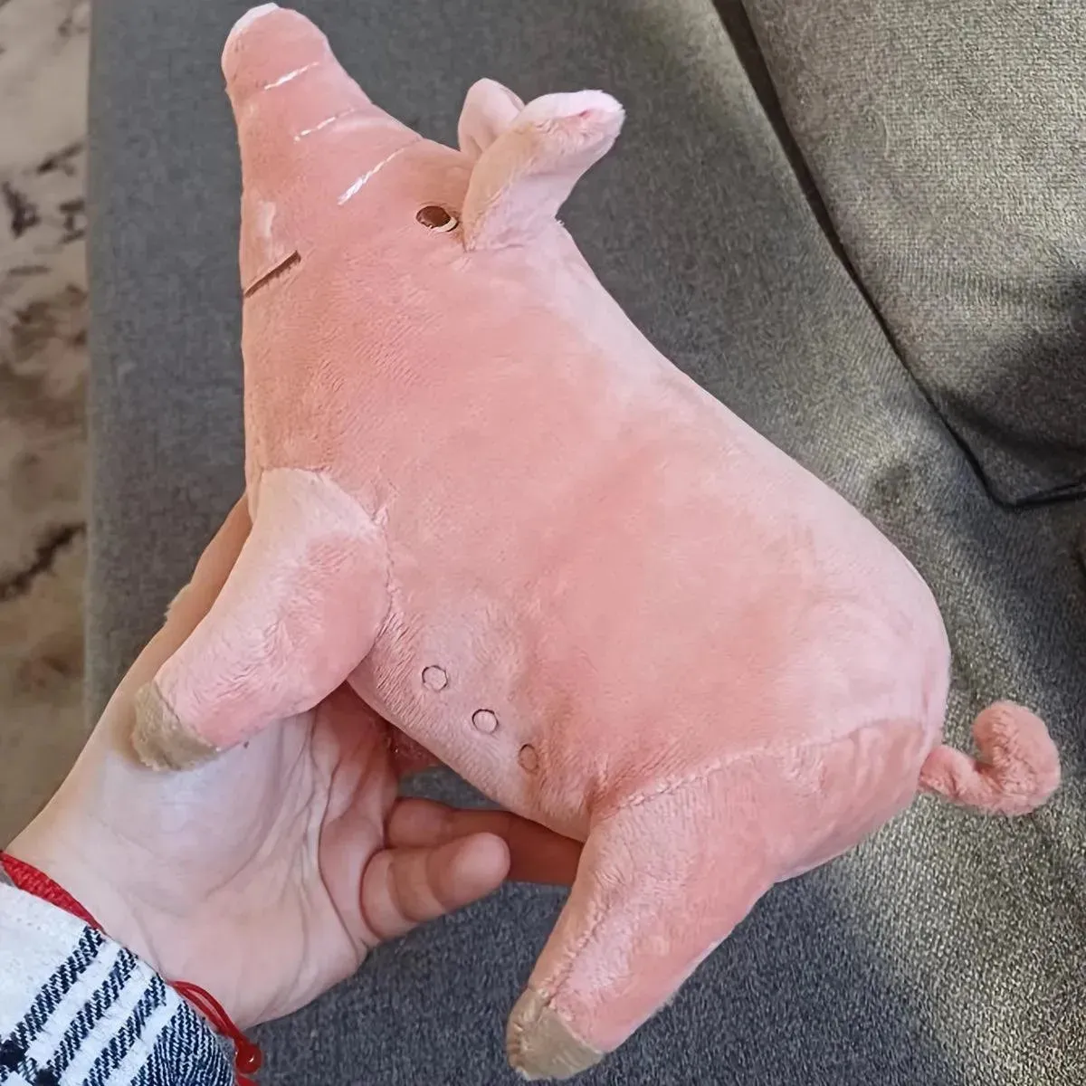 Cute Pig Squeaky Plush Toy - Durable Dog Chew & Teeth Grinding