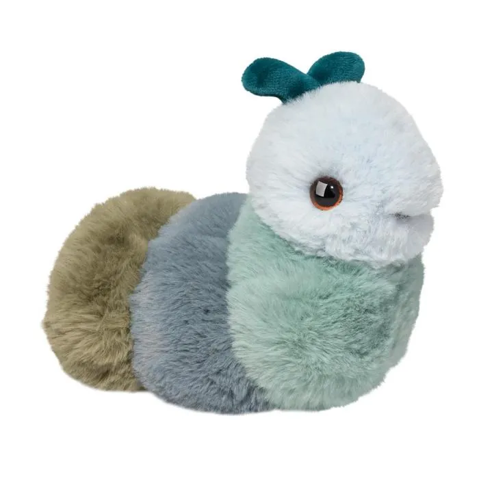 Douglas Cuddle Bugs Silas Blue Caterpillar 7"