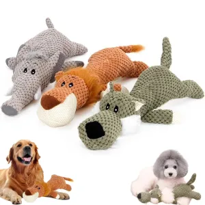 Durable Plush Squeaky Toy for Large Dogs