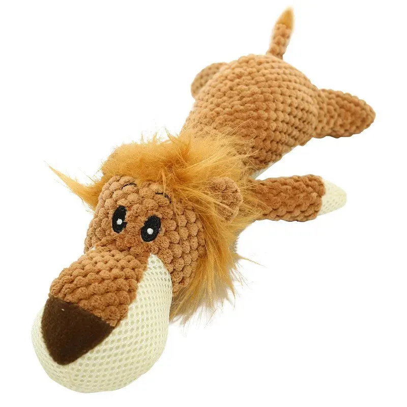 Durable Plush Squeaky Toy for Large Dogs