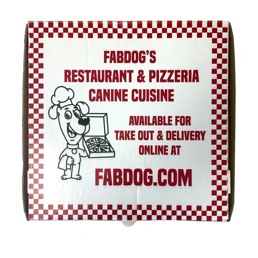 Fabdog | 10" Pizza Dog Toy