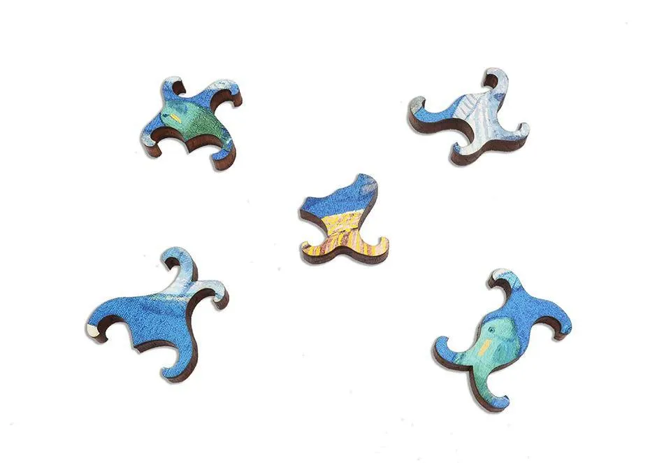 Fishies Wood Jigsaw Puzzle