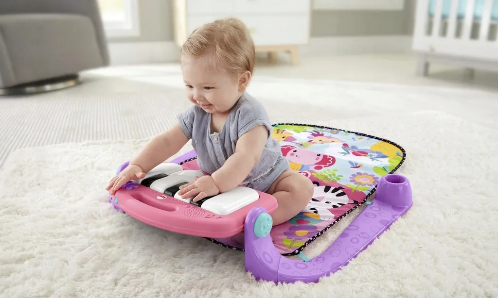 Fitch Baby Baby Kick And Piano Play Mat (Pink)