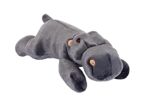 Fluff & Tuff Helga Hippo Plush Dog Toy