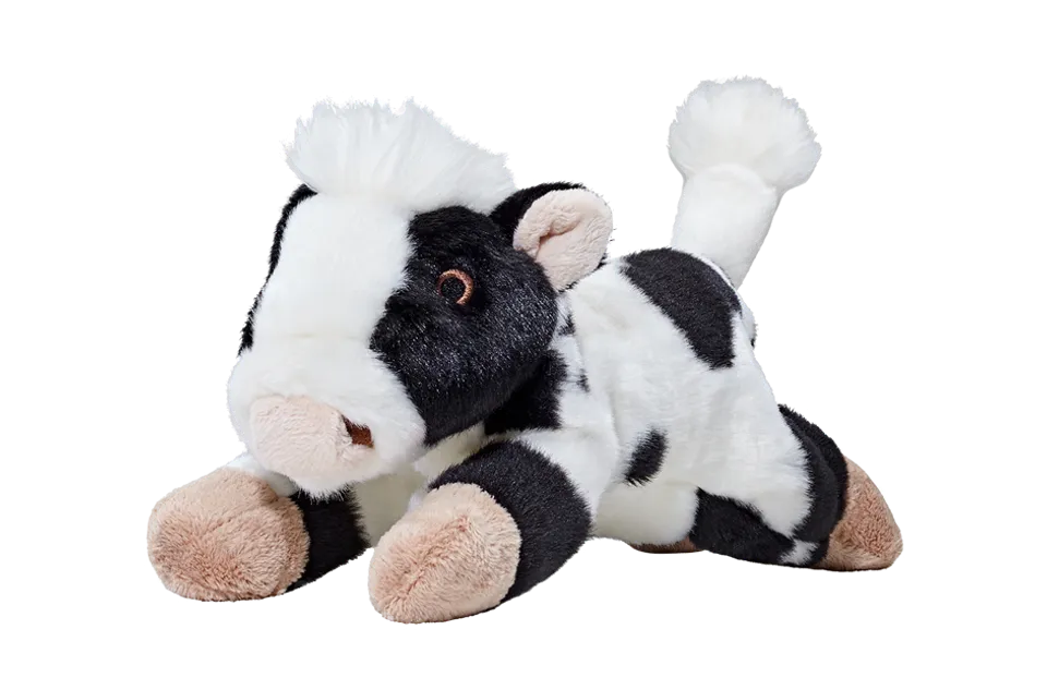 Fluff & Tuff Marge Cow Plush Dog Toy