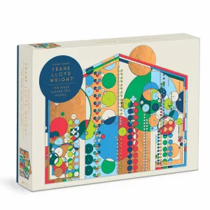 Frank Lloyd Wright Midway Mural 750 Piece Shaped Foil Puzzle