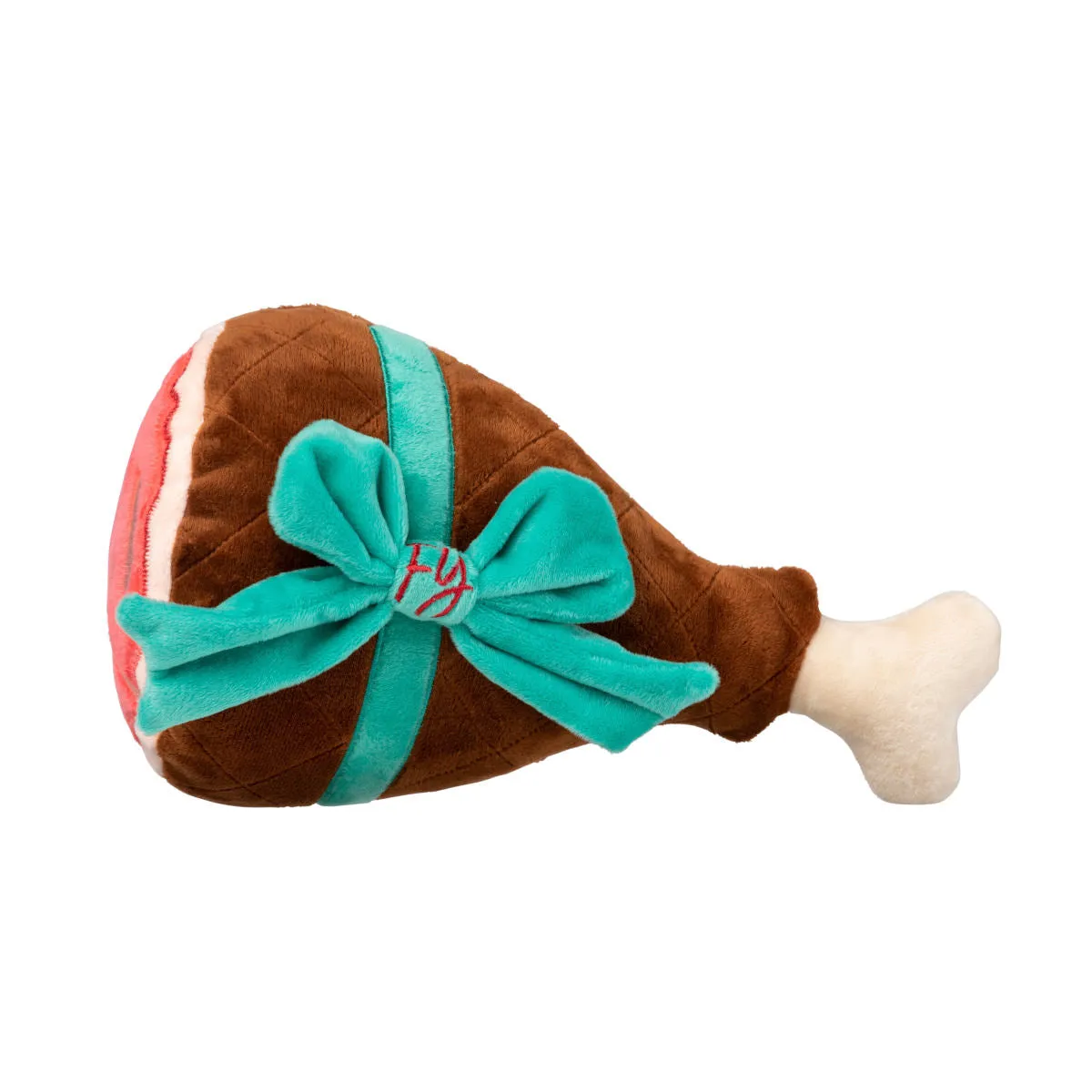 FuzzYard Dog Toy Humble Holiday Ham Plush