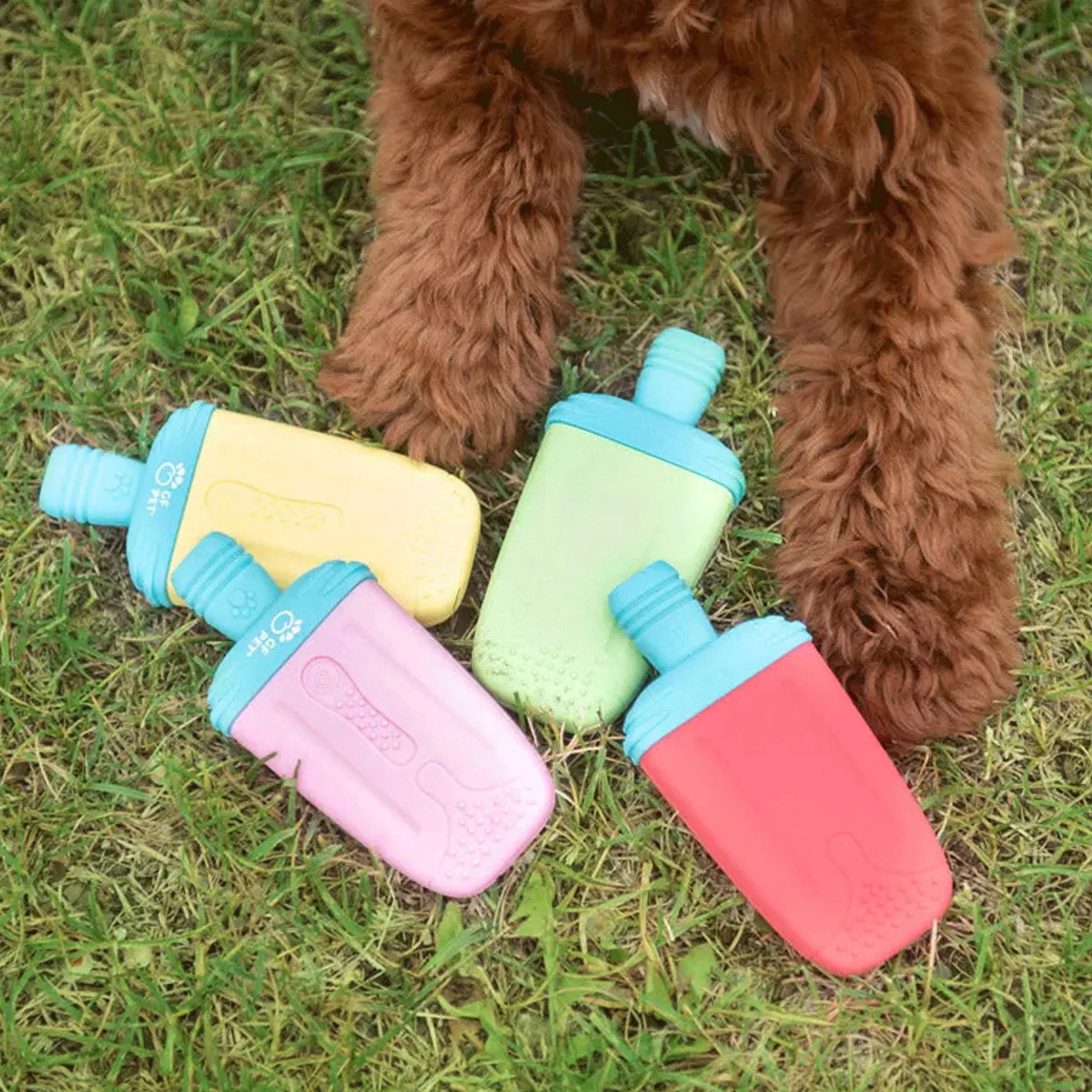 GF Pet Lemon Ice Popsicle Cooling Toy