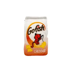 GoFish Cheddar Plush Catnip Toy