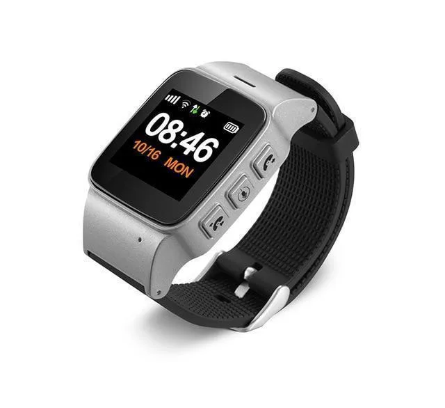 Gps Tracking Watch For Adult Elderly Smart Watch Anti-lost SOS Wifi