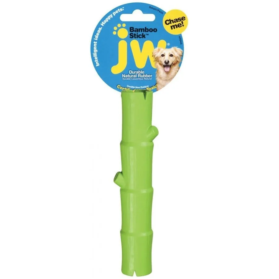 JW Pet Small Durable Stick Rubber Dog Toy