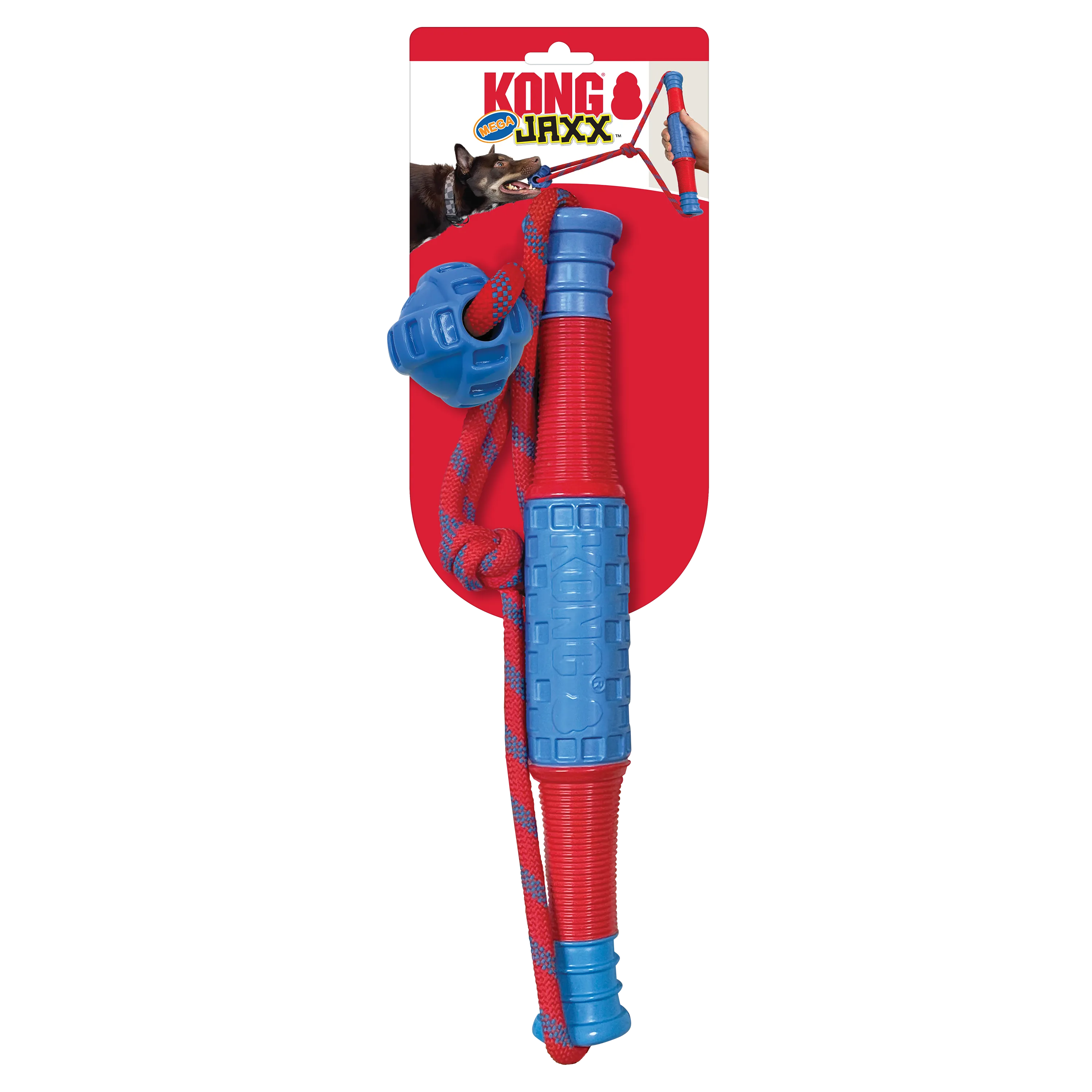 KONG - Jaxx Mega Tug Blue (Dog Toy)