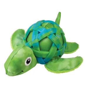 KONG Sea Shells Turtle Soft Crackly Toy - Medium / Large