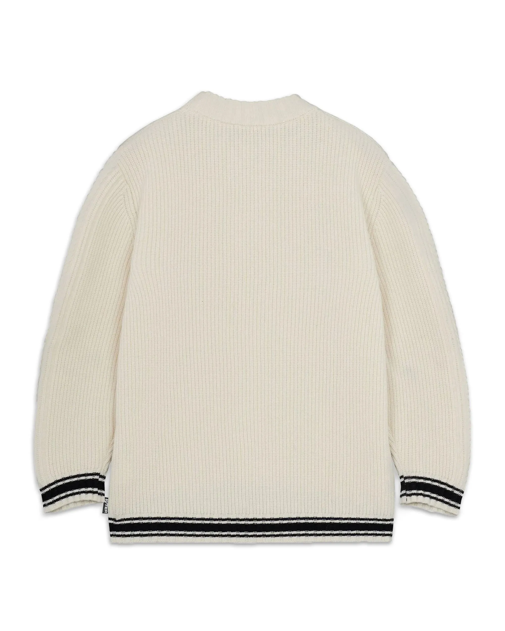 Maglione Uomo Iuter Cable Jumpers Bianco