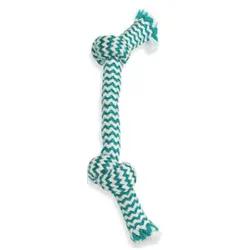 Mammoth Fresh Mint Double Knot Rope Bone