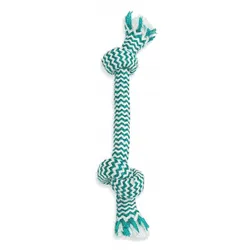 Mammoth Fresh Mint Double Knot Rope Bone