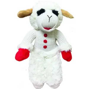 MULTIPET LAMB CHOP STANDING PLUSH TOY