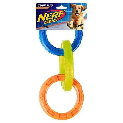 Nerf Dog TPR 3-Ring Tuff Tug Medium