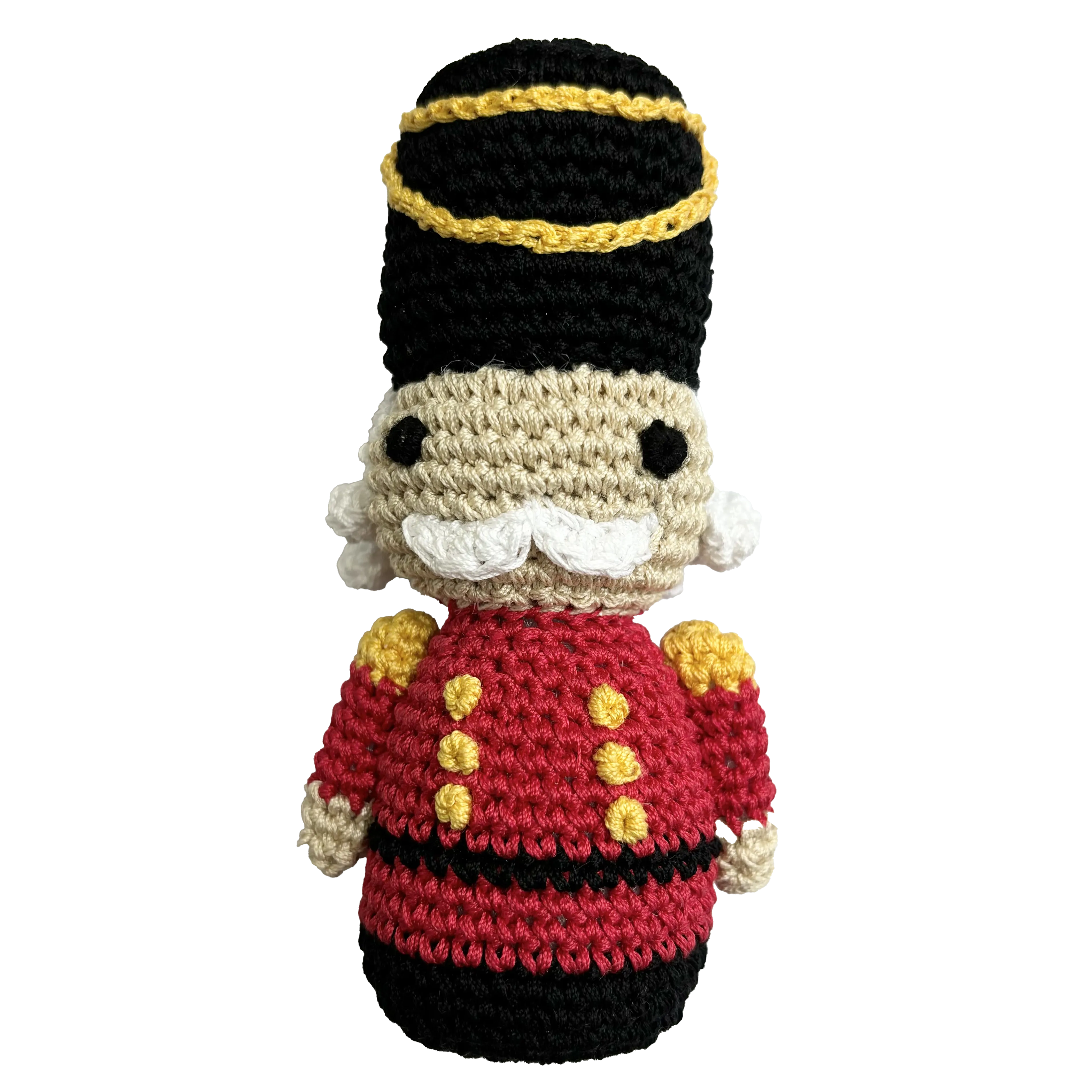 Nutcracker Crochet Toy