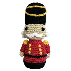 Nutcracker Crochet Toy