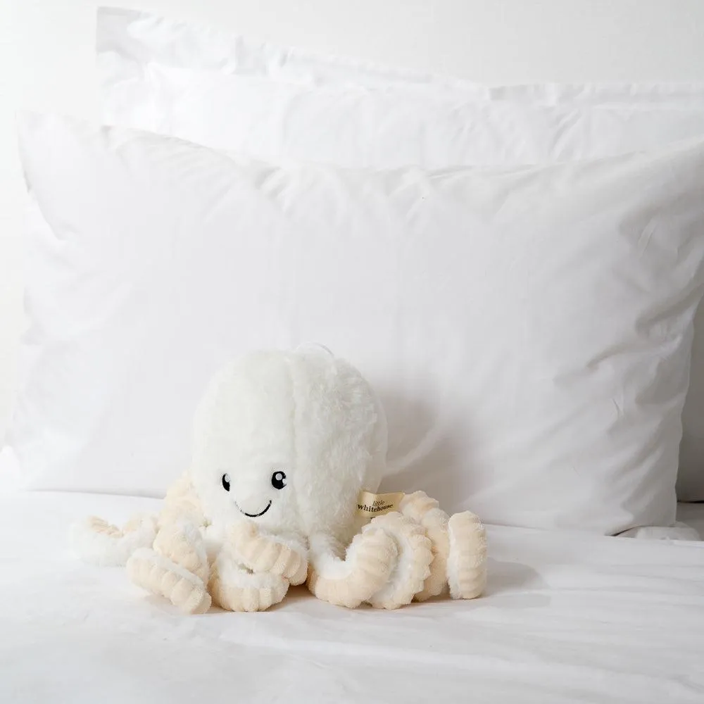 Octopus Plush Toy - White