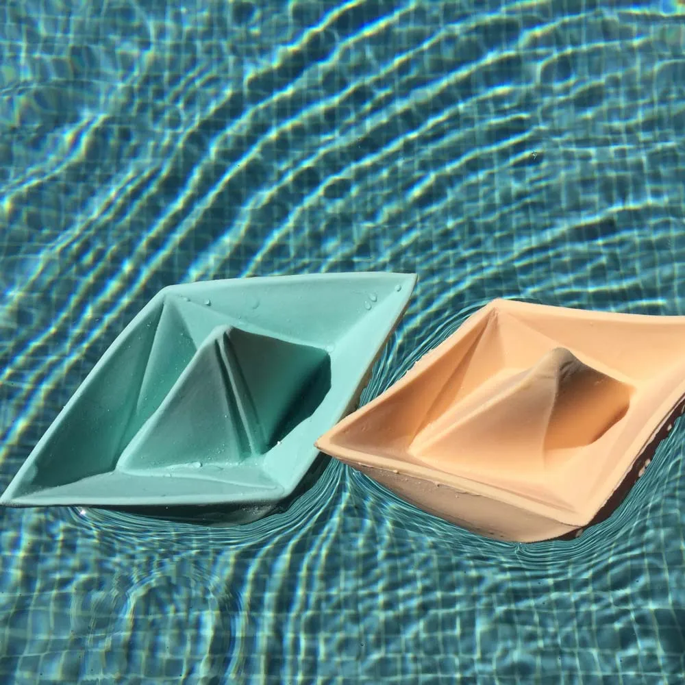 Oli & Carol Origami Boat - Nude